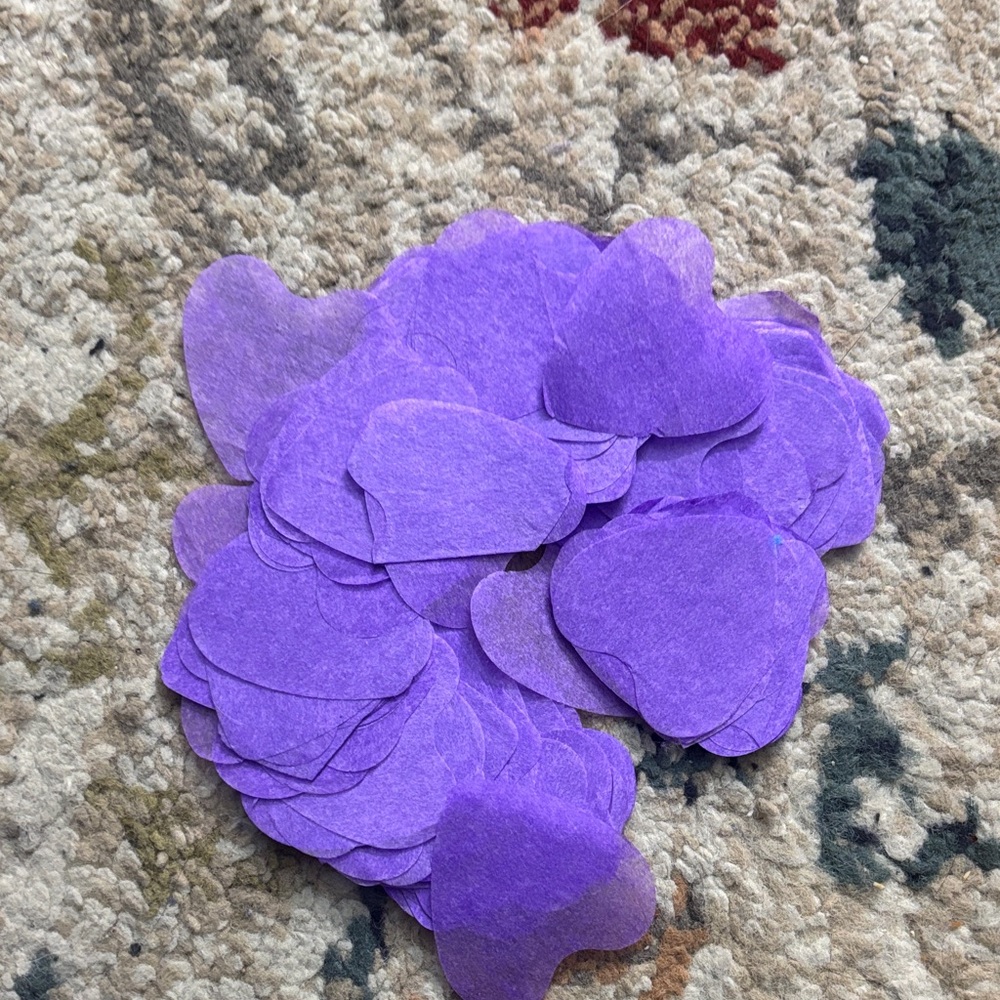 Speak Now Purple Heart Confetti- Taylor Swift